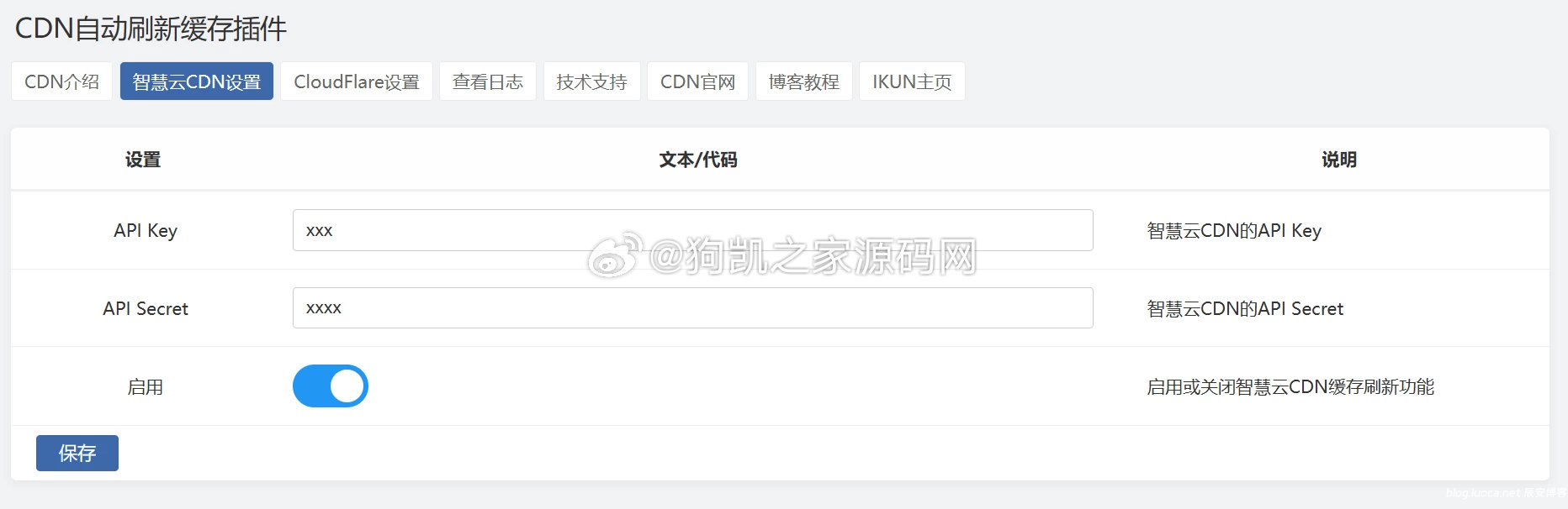 图片[1] - CloudFlare全能CDN自动刷新缓存插件 | WordPress和Zblog的CDNfly - 狗凯之家免费源码网