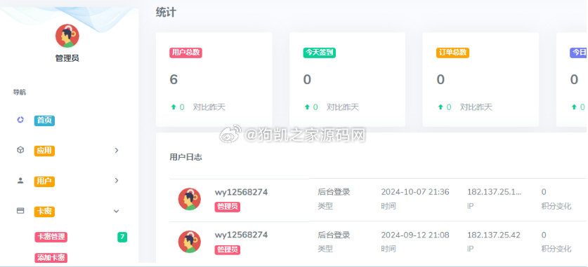 易如意PHP二开网络验证源码 含自写调用E模块 - 狗凯之家免费源码网