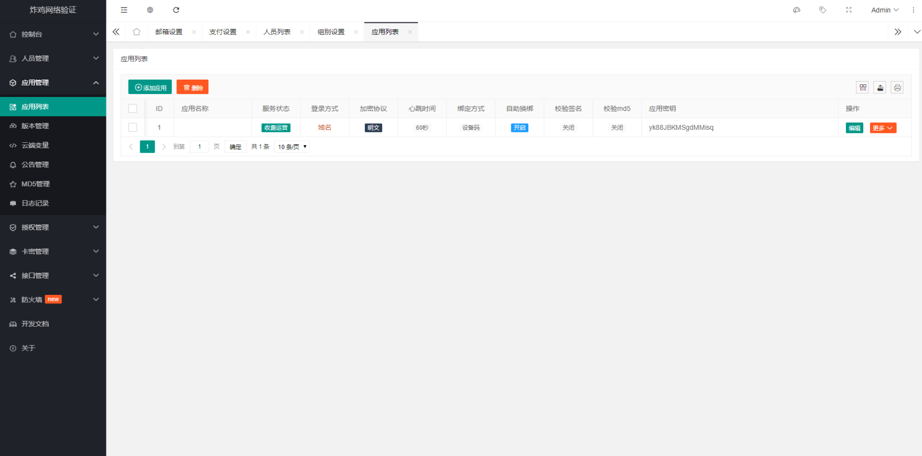 图片[2] - 炸鸡网络验证系统 - 狗凯之家免费源码网