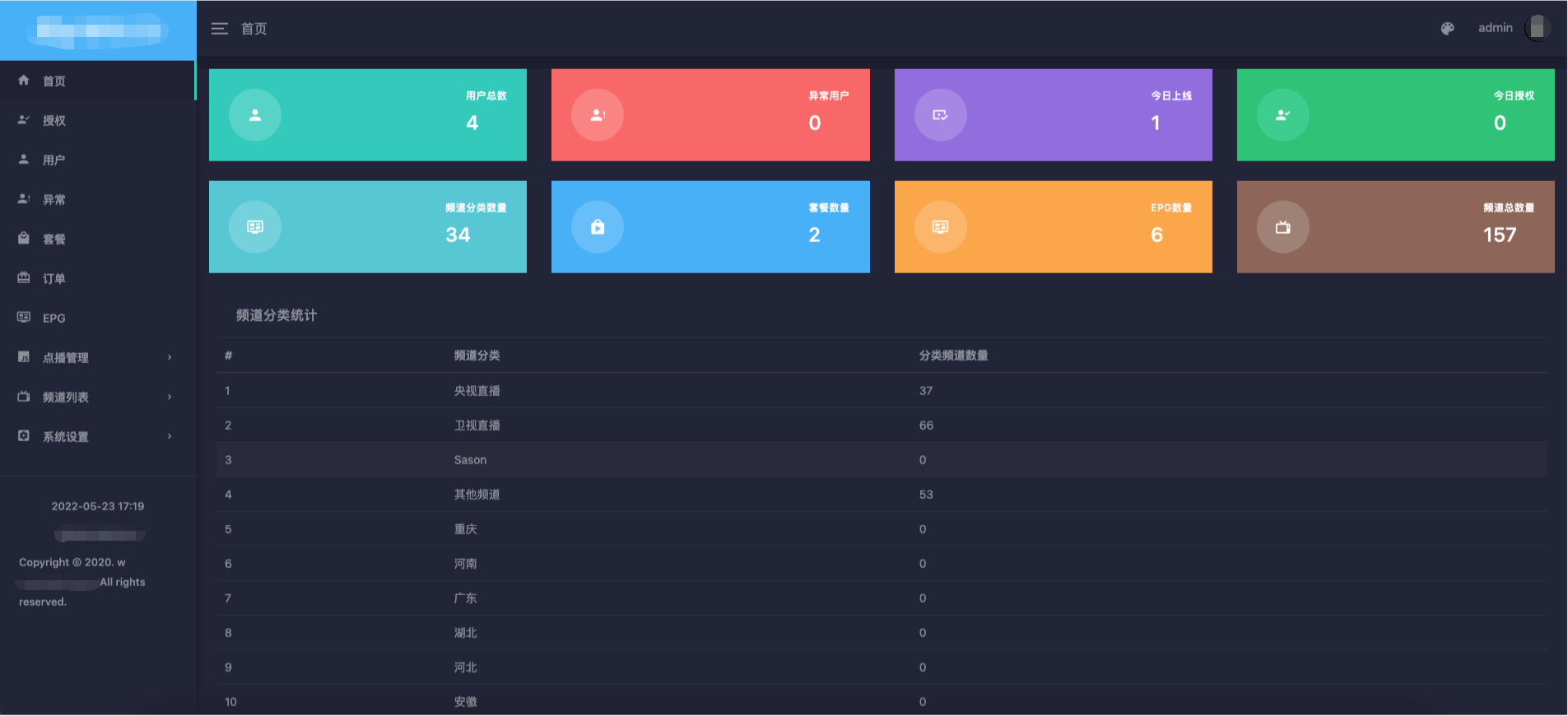 图片[3] - 新版骆驼IPTV小肥米iptv管理系统 全开源源码 可对接EZtv电视直播管理系统 - 狗凯之家免费源码网
