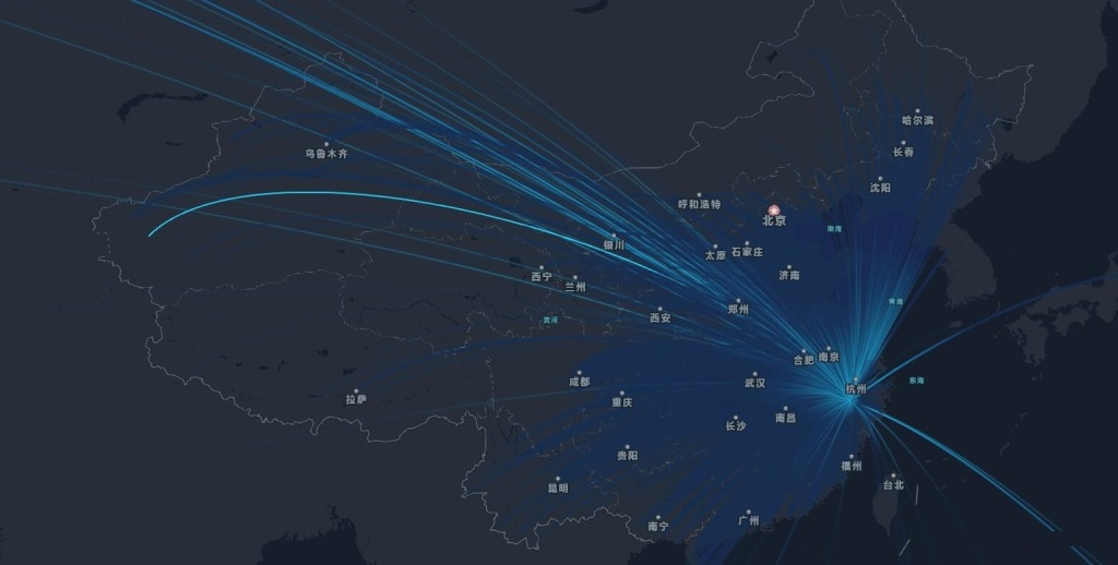 网站访客大数据腾讯地图API展示源码 - 狗凯之家免费源码网