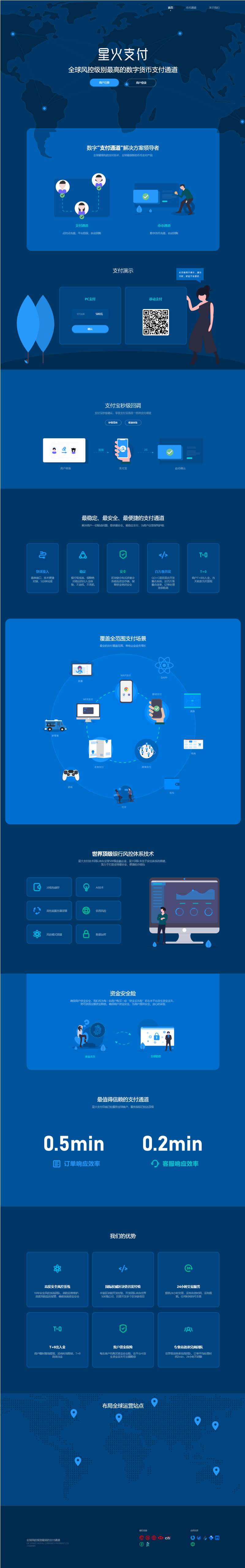 星火支付/USDT支付/数字货币承兑系统，支持ERC20和OMNI，代理商合作，第三方支付接口，提供场外OTC交易服务！ - 狗凯之家免费源码网
