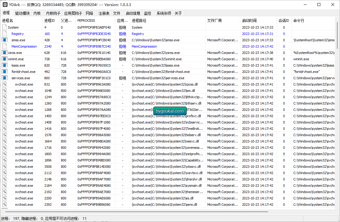 YDArk - 系统内核工具 - 狗凯之家免费源码网