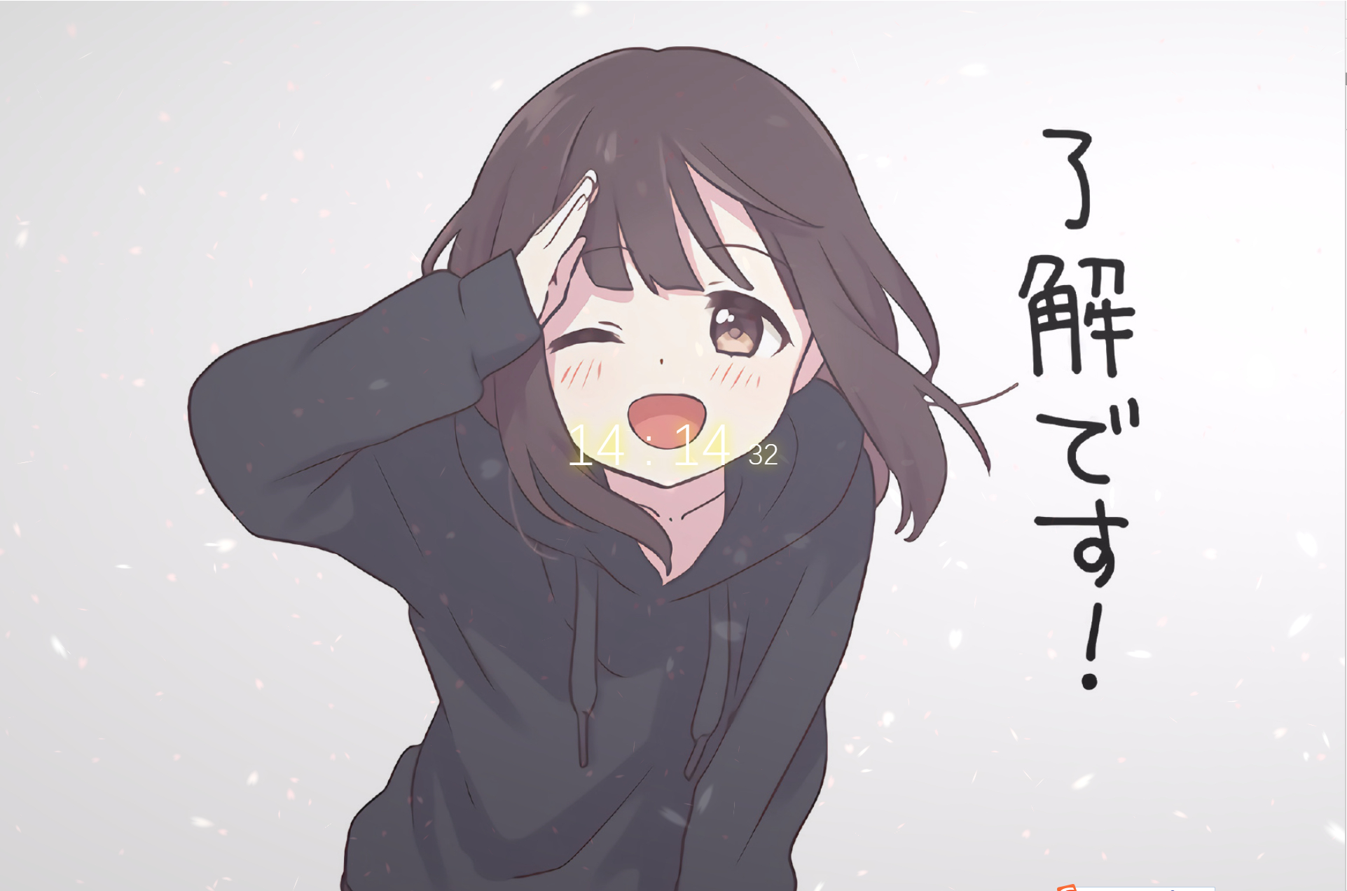 刷新换图片的二次元实时时钟404单页模板（好看） - 狗凯之家免费源码网