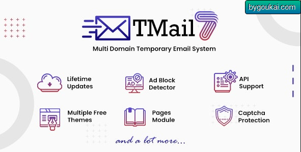 多域名临时邮箱邮件系统 – TMail 7.6.2 Nulled - 狗凯之家免费源码网
