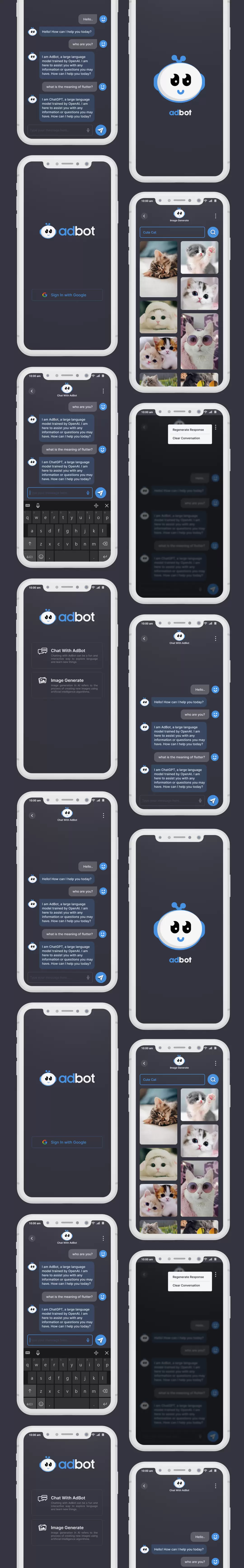 AdBot 4.1.0 – ChatGPT Open AI Android 和 iOS 应用程序 - 狗凯之家免费源码网