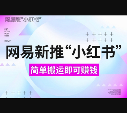 网易官方新推“小红书”，搬运即有收益，新手小白千万别错过(附详细教程) - 狗凯之家免费源码网