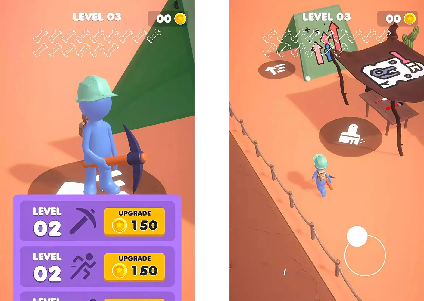 Unity 考古专家休闲挖矿探险游戏源码 3D 卡通地下挖掘闯关完整 U3D 项目 - 狗凯之家免费源码网